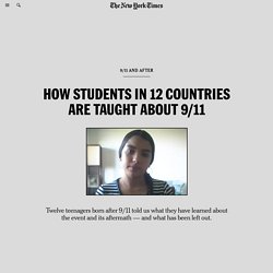 How Students in 12 Countries Are Taught About 9/11