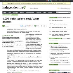 4,000 Irish students seek 'sugar daddies'