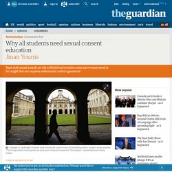 Why all students need sexual consent education