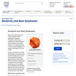 Students and New Graduates