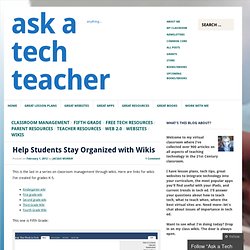 Ask a Tech Teacher