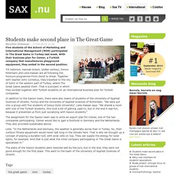 SAX: Students make second place in The Great Game