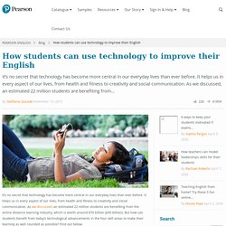 How students can use technology to improve their English