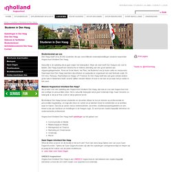 Studeren in Den Haag - Hbo-opleidingen Den Haag - Hogeschool Inholland Den Haag - Weblog archief
