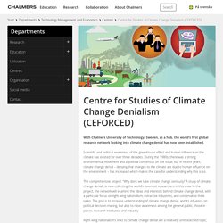 Centre for Studies of Climate Change Denialism (CEFORCED)
