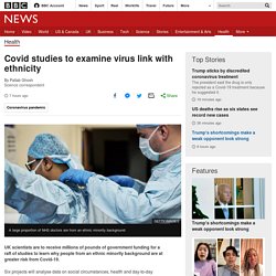 Covid studies to examine virus link with ethnicity
