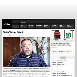 Studio Visit: Ai Weiwei