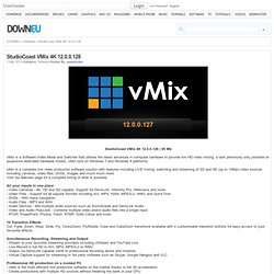 StudioCoast VMix 4K 12.0.0.128 » DOWNEU