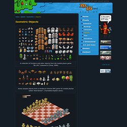 Mini Wizard Studios - Pixel art - Isometric Objects