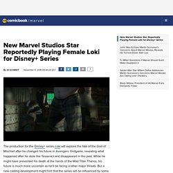 New Marvel Studios Star Reportedly Playing Female Loki for Disney+ Series