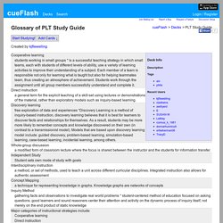 PLT Study Guide-:- Flashcards by cueFlash