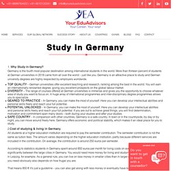 Study in Germany -