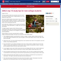 s top 10 study tips for new college students
