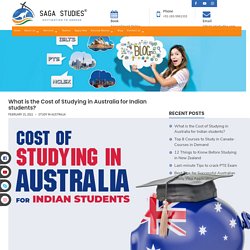 What is the Cost of Studying in Australia for Indian students?