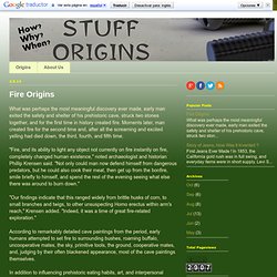 Fire Origins