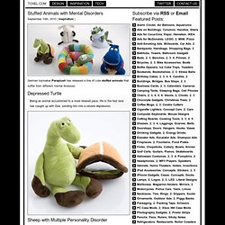 Stuffed Animals with Mental Disorders