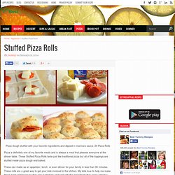 Stuffed Pizza Rolls