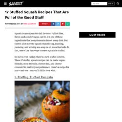 Stuffed Squash: 17 Recipes That Go Beyond Acorn Squash