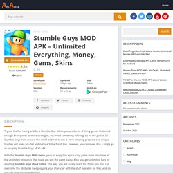 Stumble Guys MOD APK - Unlimited Everything, Money, Gems, Skins