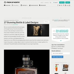 27 Stunning Bottle & Label Designs