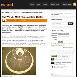 The World’s Most Stunning Crop Circles