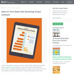 How to Turn Data Into Stunning Visual Content