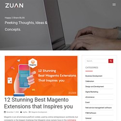 12 Stunning Best Magento Extensions that Inspires you