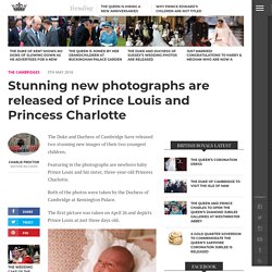 Stunning new photographs are released of Prince Louis and Princess Charlotte