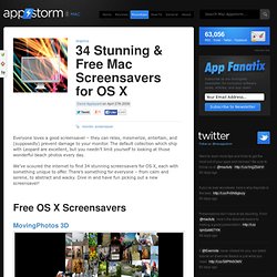 34 Stunning & Free Mac Screensavers for OS X