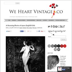 We Heart Vintage blog: retro fashion, cinema and photography