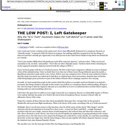 Rolling Stone : THE LOW POST: The Hopeless Stupidity of 9/11 Conspiracies