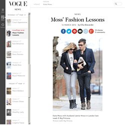 Kate Moss Style & Fashion Tip, Advice 2012