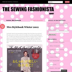 The Sewing Fashionista