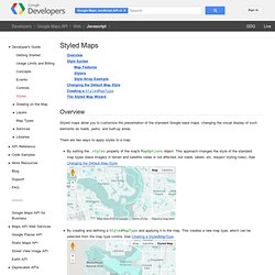 Maps Javascript API V3 Styling - Google Maps JavaScript API V3 - Google Code