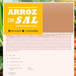 ARROZ CON SAL Food Styling AsiaLatina: STARBUCKS PANAMA
