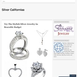 Try The Stylish Silver Jewelry In Bearable Budget