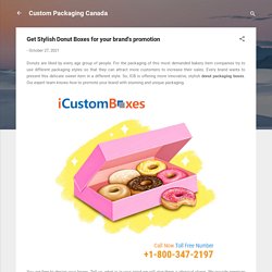 Get Stylish Donut Boxes for your brand's promotion