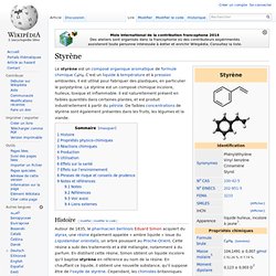 Styrène