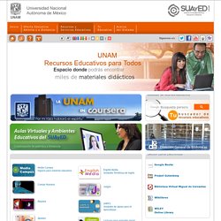 SUAyED - Portal de la Universidad Nacional Autónoma de México