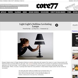 Light Light's Sublime Levitating Lamps