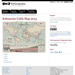 Submarine Cable Map 2013
