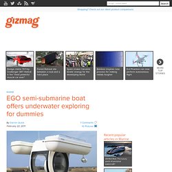 EGO semi-submarine boat offers underwater exploring for dummies