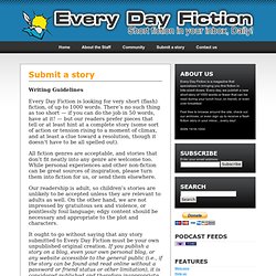 Every Day Fiction - The once a day flash fiction magazine.