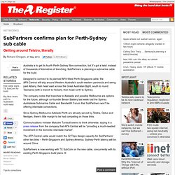 SubPartners confirms plan for Perth-Sydney sub cable