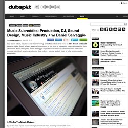Music Subreddits: Production, DJ, Sound Design, Industry +