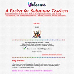 Substitute Teaching: Tips, Tricks, Ideas, Suggestions, and Methods for Substitute Teachers