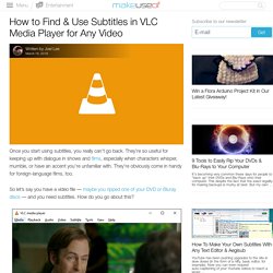 How to Find & Use Subtitles in VLC Media Player for Any Video