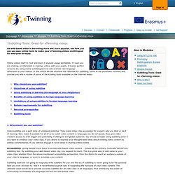 Subtitling Tools: Great for eTwinning videos