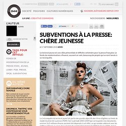 Subventions à la presse: chère jeunesse » Article » OWNI, Digital Journalism