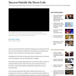 Success Outside the Dress Code